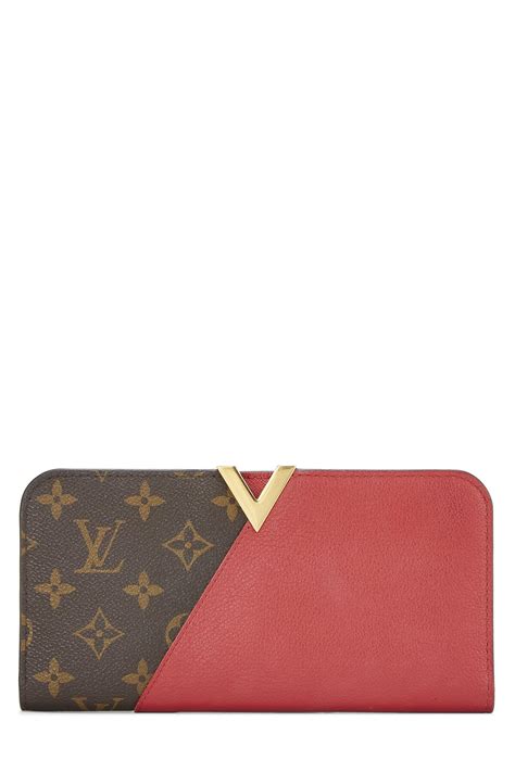 lv red wallet women's|louis vuitton wallet women red.